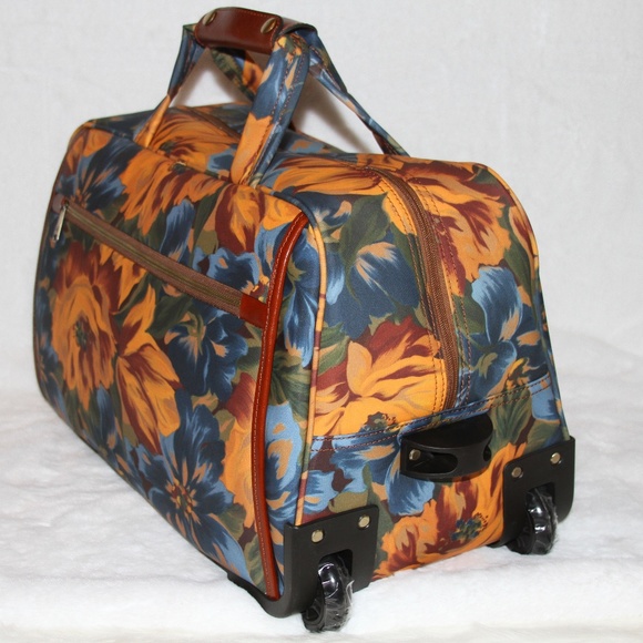 Patricia Nash Bags Nwt Patricia Nash Trolley Wheeled Duffle Bag